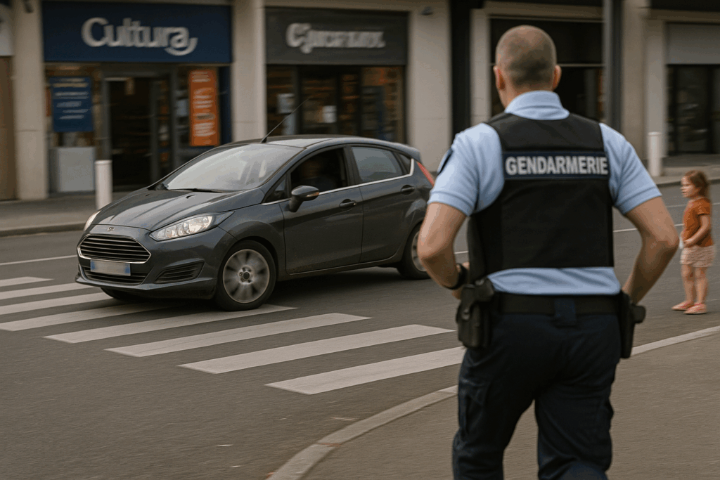 poursuite de voiture entre Dardilly et Villefranche-sur-Saône