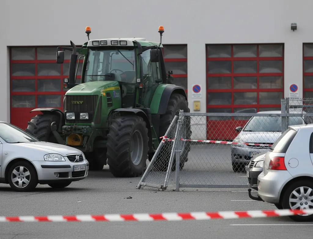 malaise au volant d’un tracteur près de Lyon