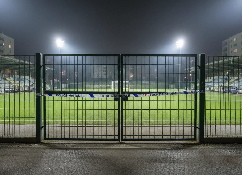 altercation au club de foot