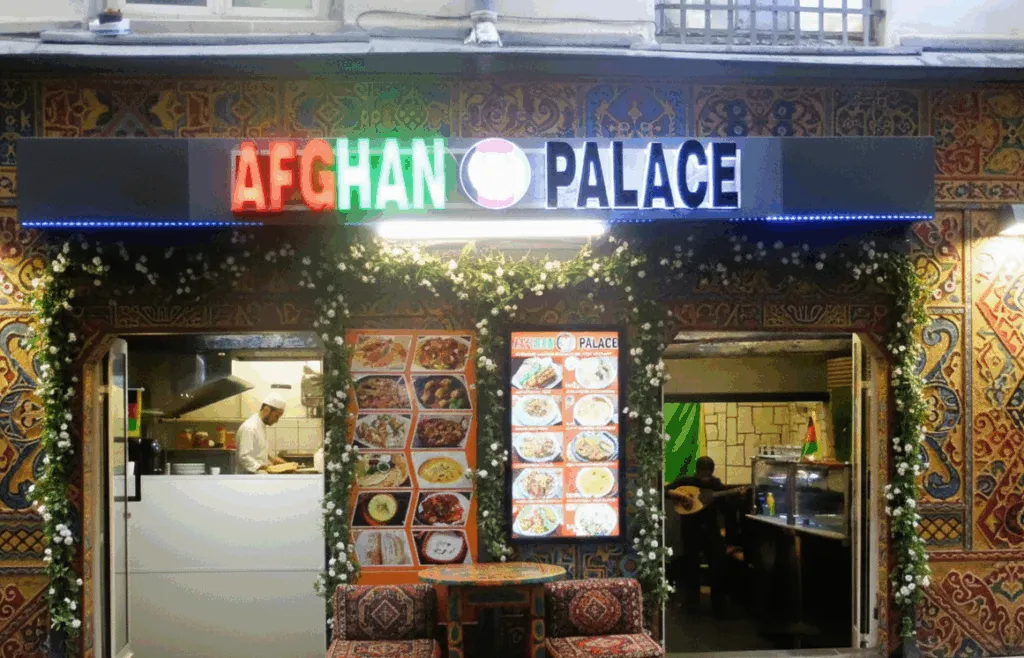 Le restaurant Afghan Palace