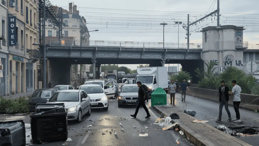 blocages démarrés à 6h30 à Lyon