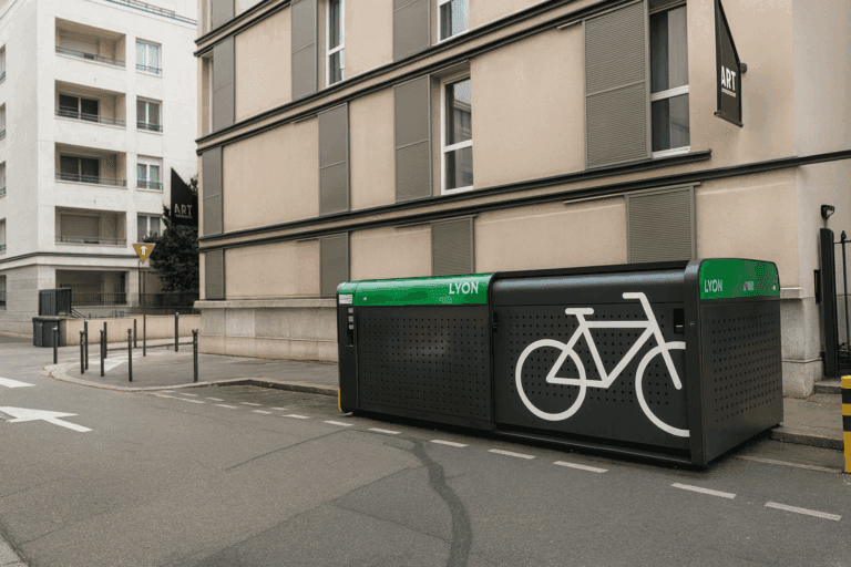 vélos sécurisés à Lyon
