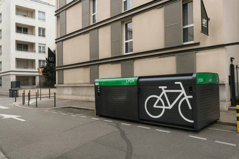 vélos sécurisés à Lyon